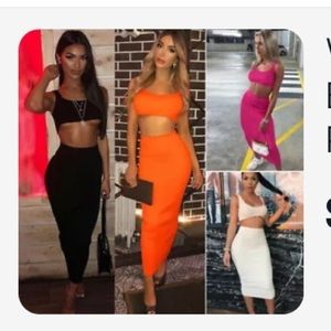 Woman’s crop top outfit